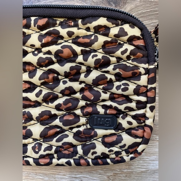 Lug Women's Coupe Convertible Crossbody Wallet LEOPARD BROWN - Picture 5 of 5